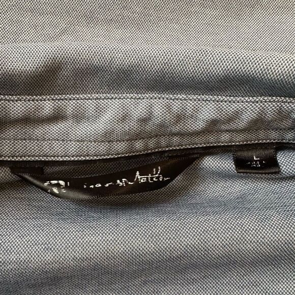 Travis Mathew Gray Striped Golf Polo in Size Large - Picture 5 of 7